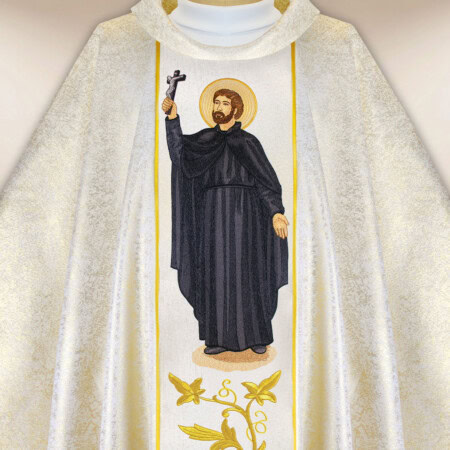 Ornat haftowany Św. Franciszek Ksawery