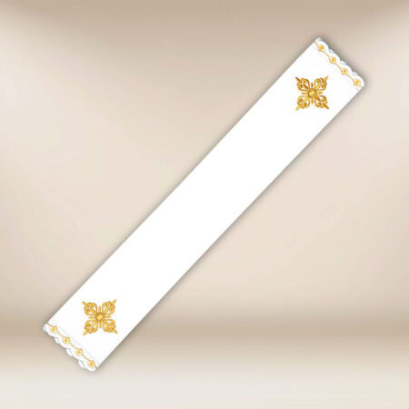 Puryfikaterz haftowany złoty