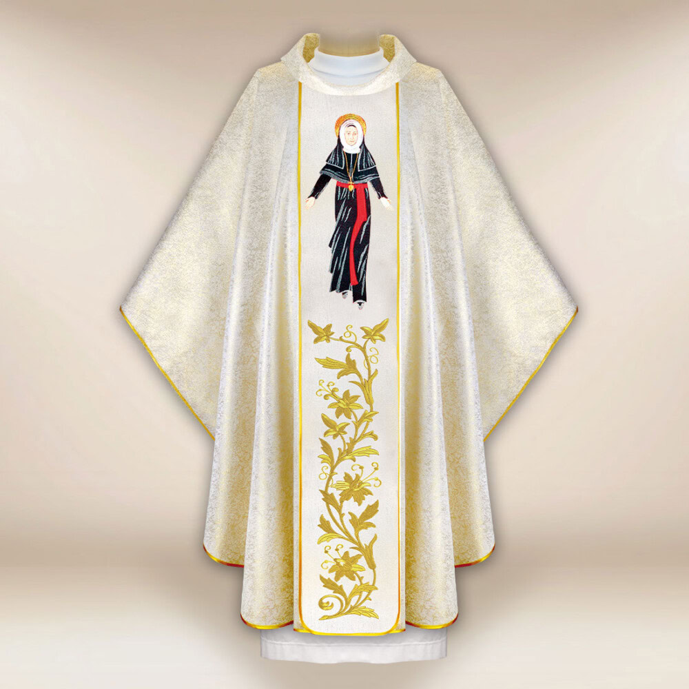 Ornat haftowany Św. Maria de Matias