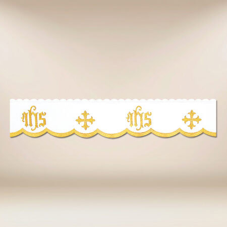 Koronka haftowana "Katedralny" złota