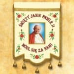 Chorągiew - Św. Jan Paweł II