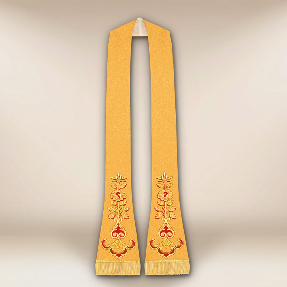 Stuła haftowana rzymska “Vaticano”