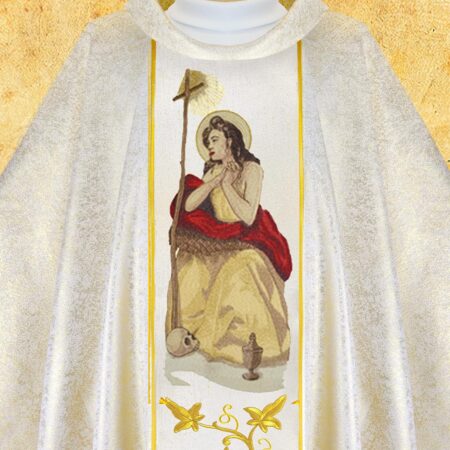 Ornat Z Wizerunkiem Haftowanym  "Św. Maria Magdalena"