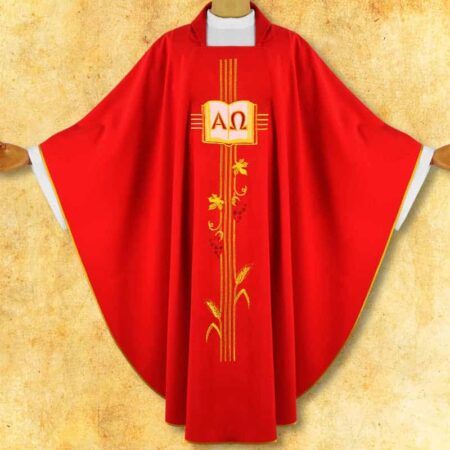 Ornat Haftowany "Alfa Omega"