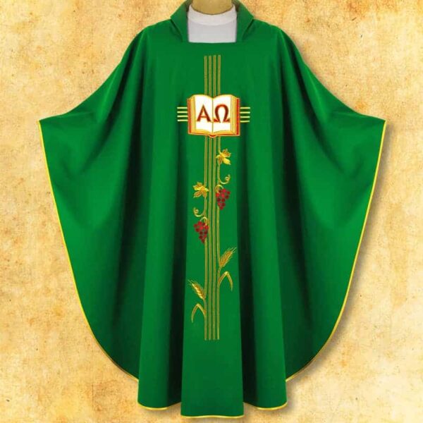 Ornat Haftowany "Alfa Omega"