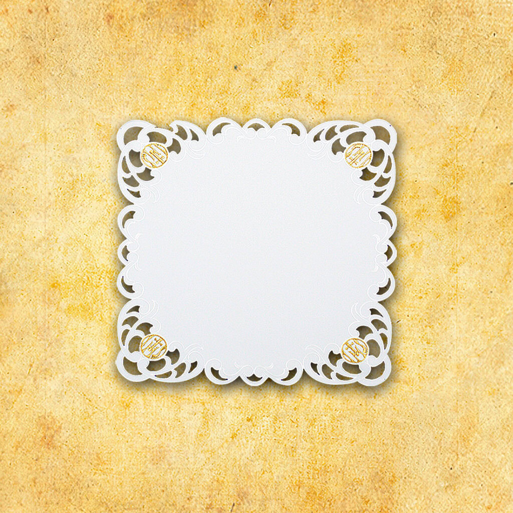 Serwetka haftowana "Kielich" 45x45