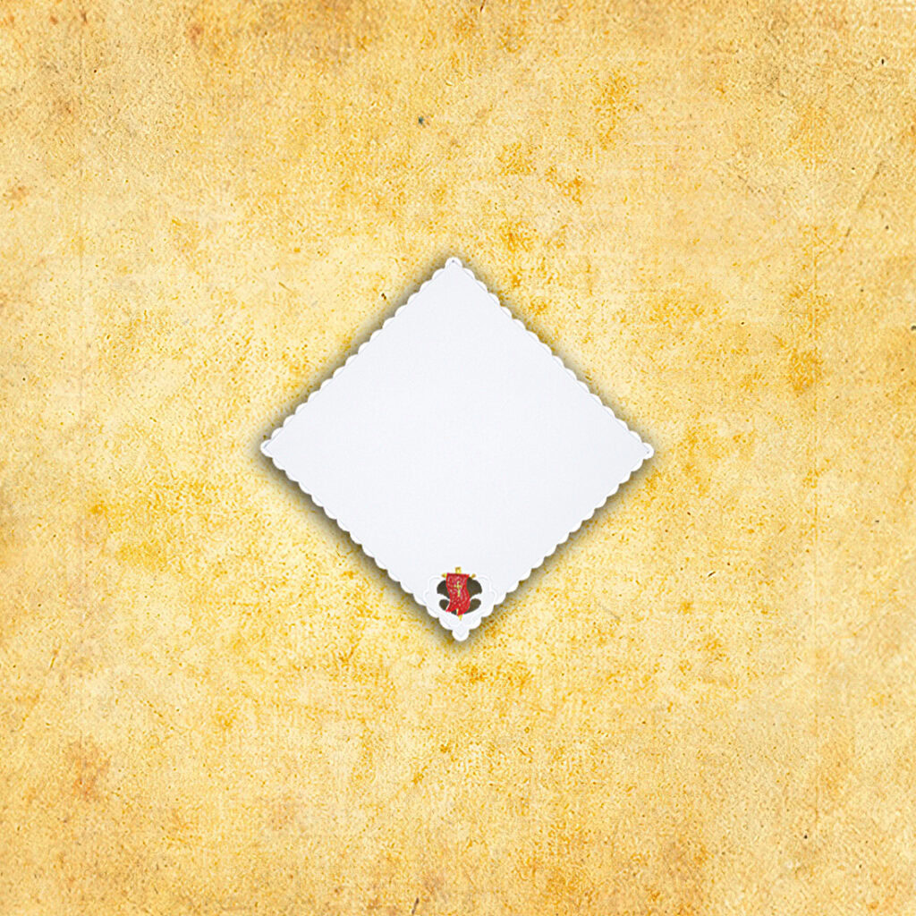 Serwetka haftowana "Baranek" 32x32