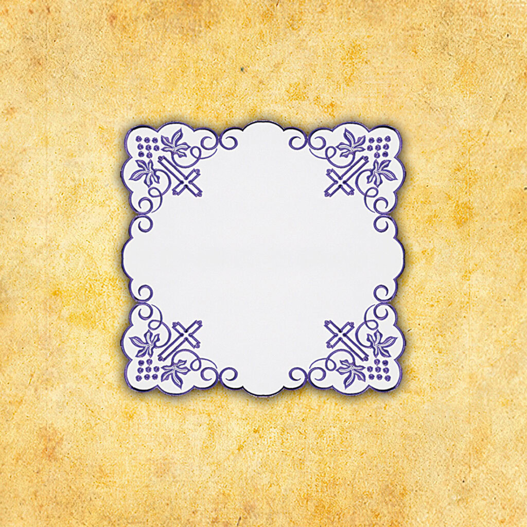 Serwetka haftowana "Fioletowe Winogrono" 45x45