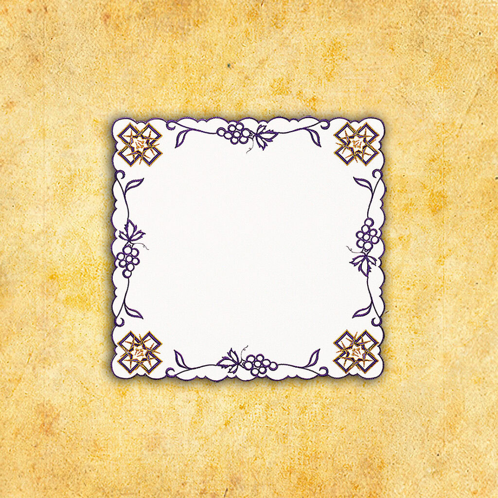 Serwetka haftowana "Krzyże z Cierniami" 45x45