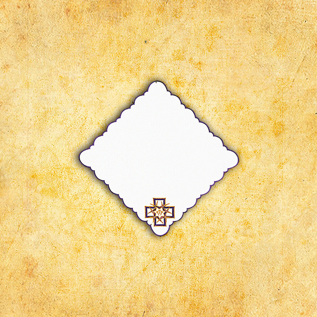 Serwetka haftowana "Krzyże z Cierniami" 45x45