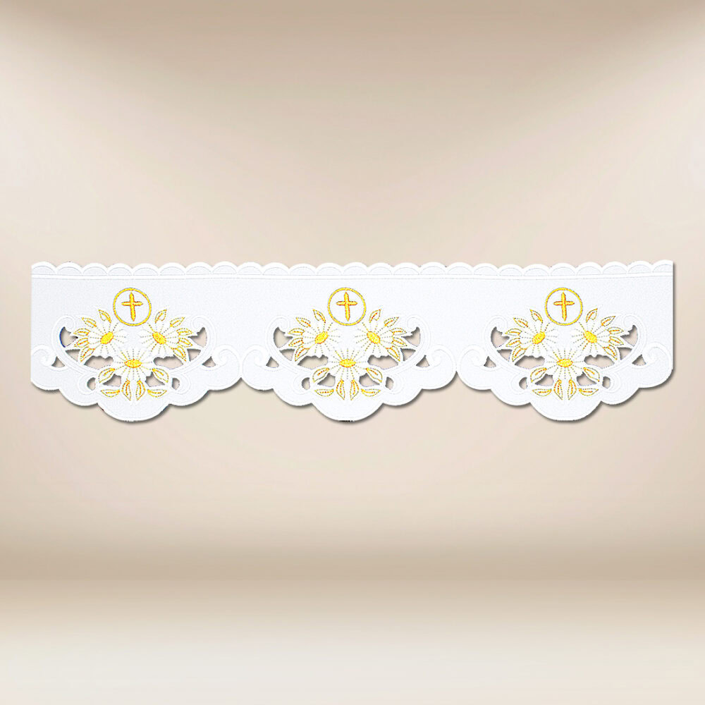 Koronka haftowana "Eucharystyczny" wąska