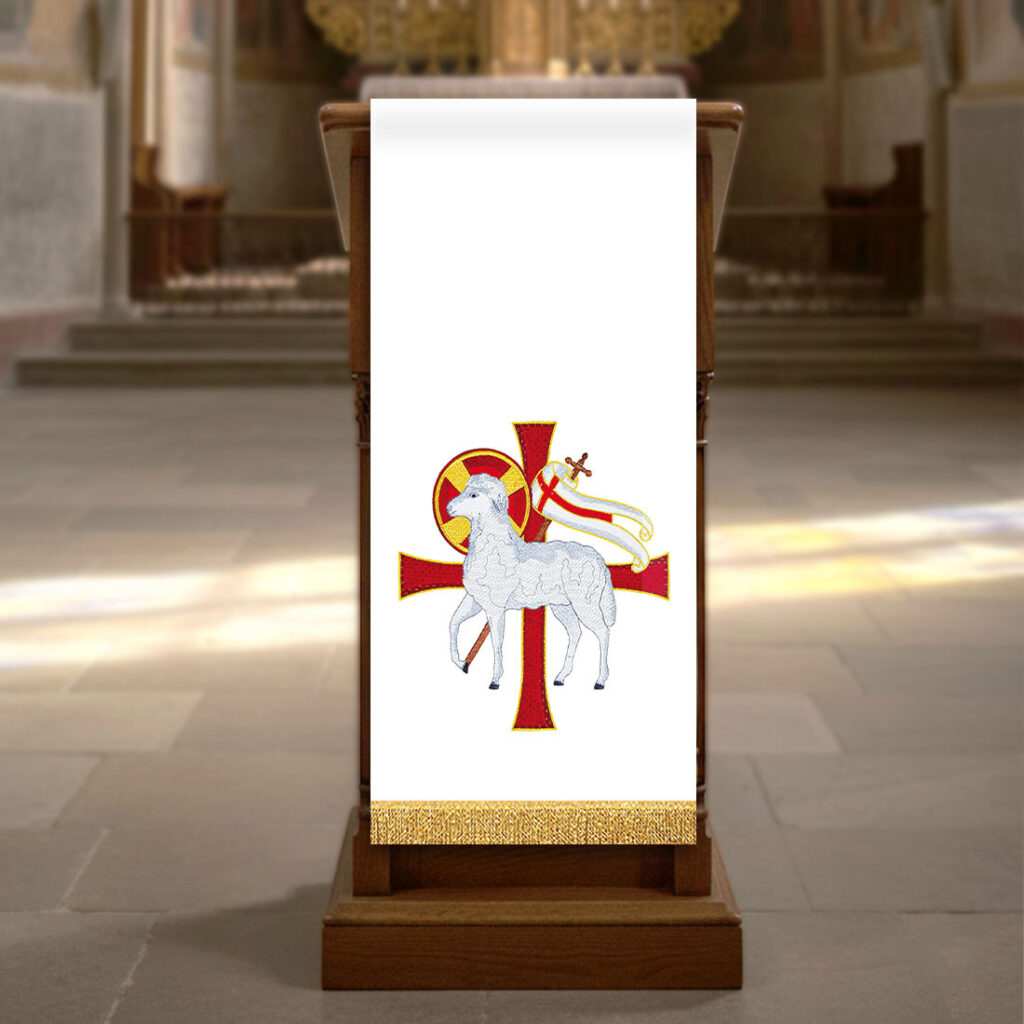 Lektorium haftowane eucharystyczne