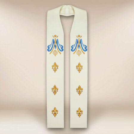 Stuła Haftowana "Maryjna"