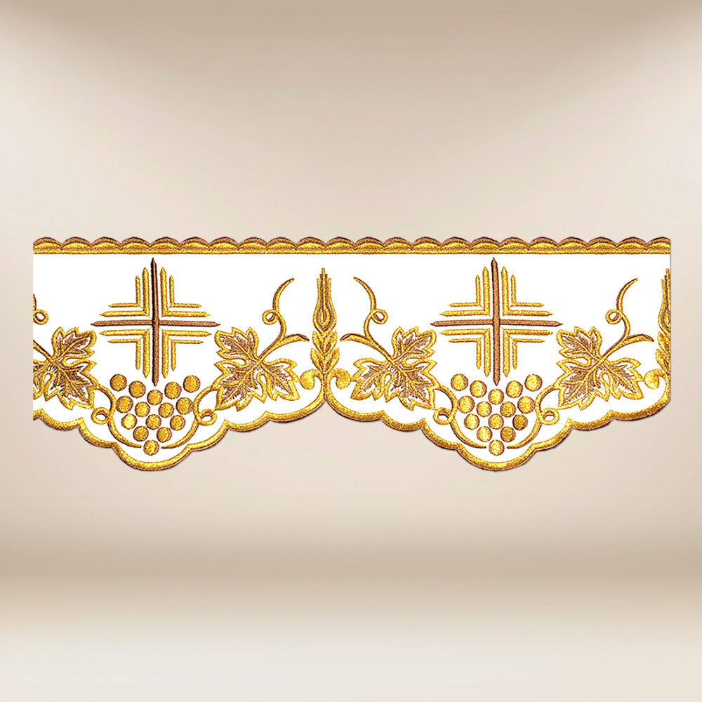 Koronka haftowana "Złoto Brązowy"