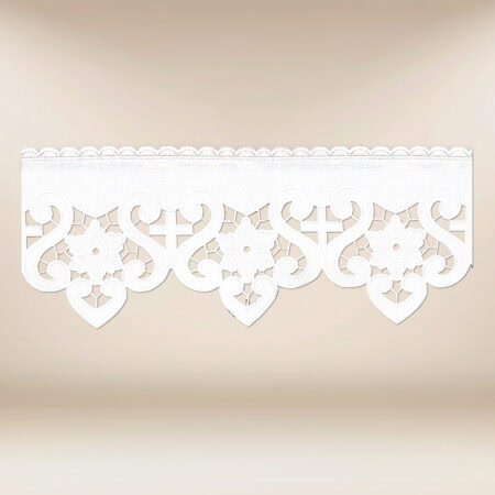 Koronka haftowana "Bianco Fiori"