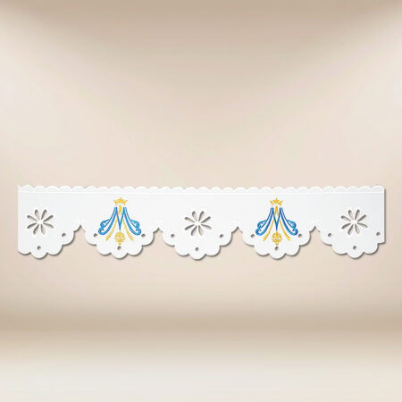 Koronka haftowana "Maryjny" wąska