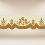 Baldachim haftowany na procesję