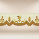 Baldachim haftowany na procesję