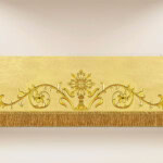 Baldachim haftowany na procesję