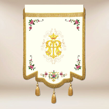 Chorągiew haftowana – MB Częstochowska