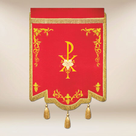 Chorągiew haftowana – MB Częstochowska