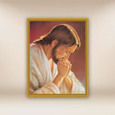 obraz na tkaninie Jezus Chrystus