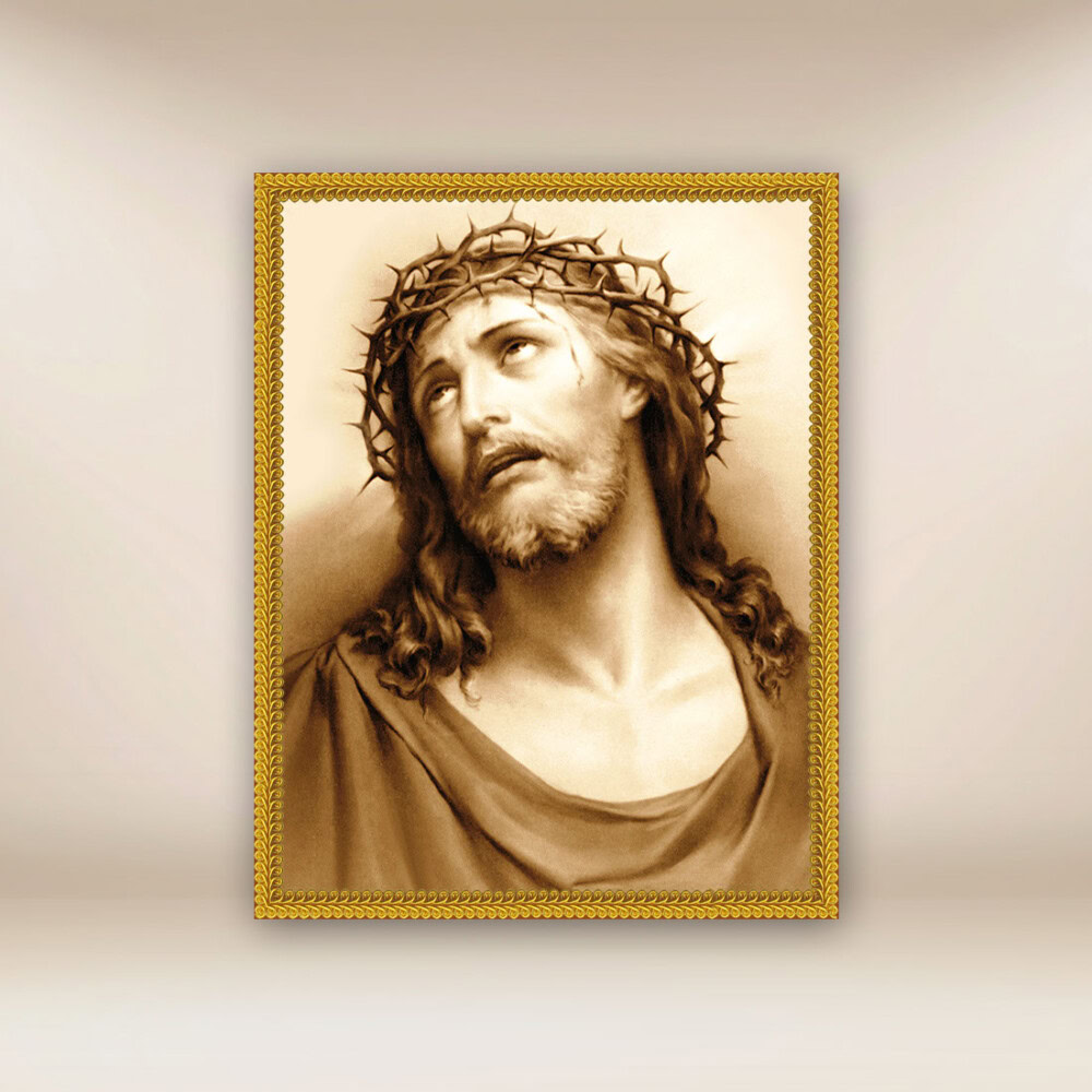 Obraz na tkaninie Jezus Cierpiący