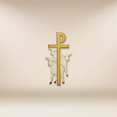 Aplikacja haftowana "PX z Barankami"