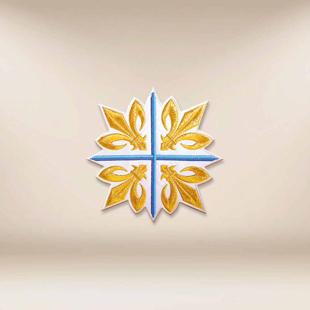 aplikacja haftowana 4 Lilijki