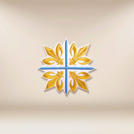 Aplikacja haftowana "4 Lilijki"