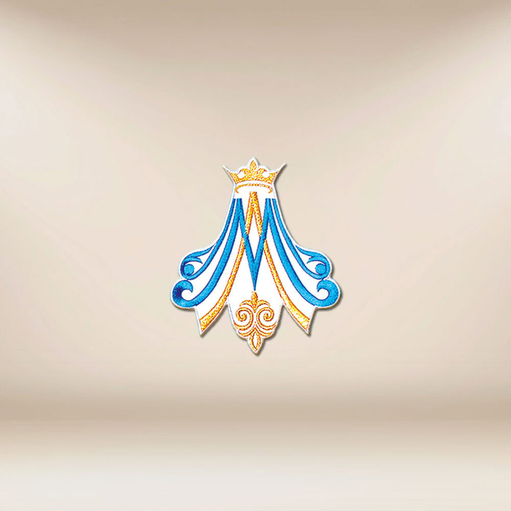 aplikacja haftowana maryjna M