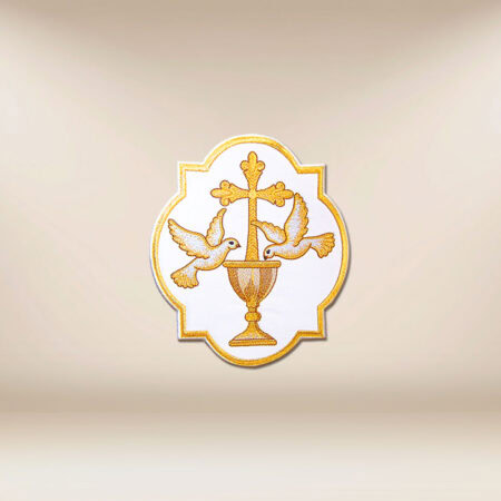 Aplikacja haftowana "Gołąbki"