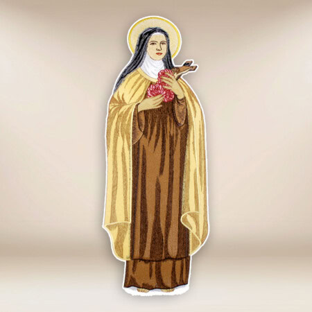 Aplikacja haftowana Św. Teresa