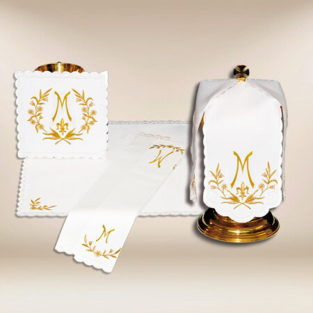 Komplet "Ave Maryja - złoty"
