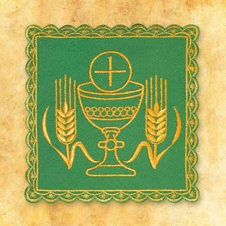 Palka Haftowana Zielona Nr. 15