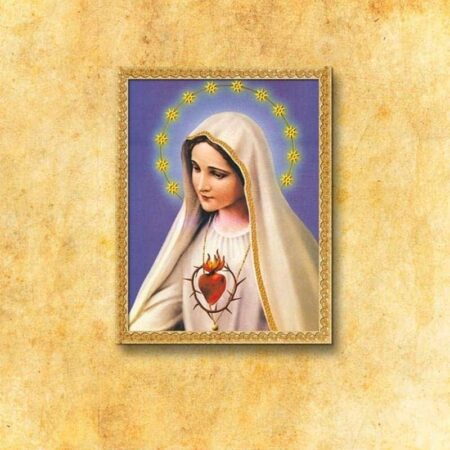 Obraz Na Tkaninie "Serce
 Maryji"