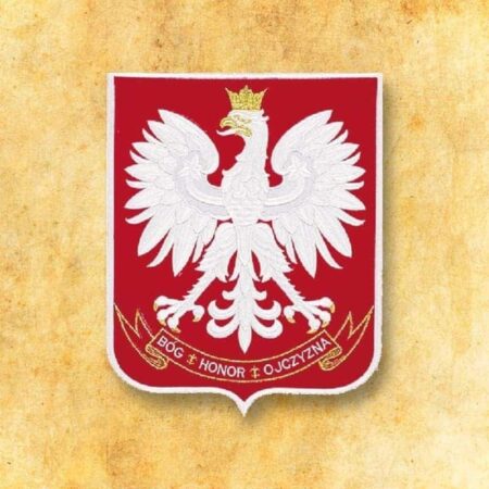 Aplikacja Godło z napisem