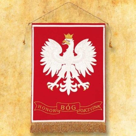 Proporczyk "BÓG HONOR OJCZYZNA"
