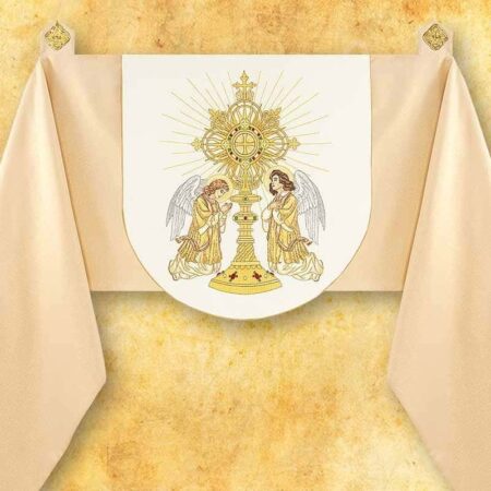 Welon haftowany naramienny "Anioły"