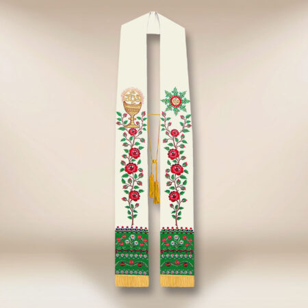 Stuła haftowana "Góralska"