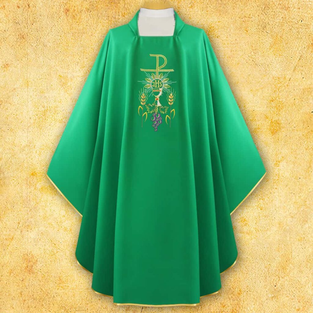 Haftowany ornat PX z Kielichem