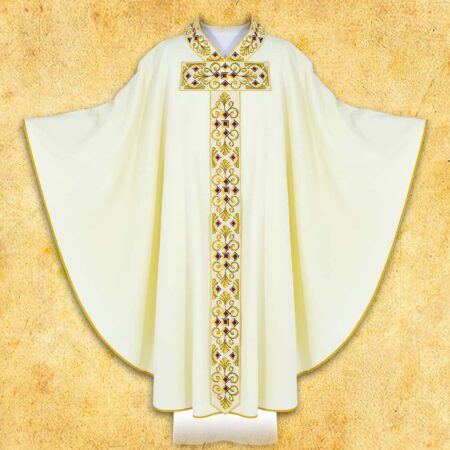 Ornat haftowany "Te Deum"