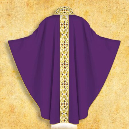 Ornat haftowany "Te Deum"