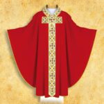Ornat haftowany "Te Deum"