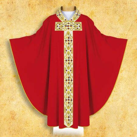Ornat haftowany "Te Deum"