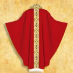 Ornat haftowany "Te Deum"