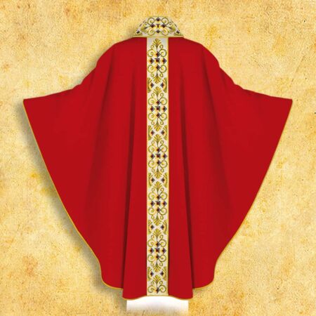 Ornat haftowany "Te Deum"