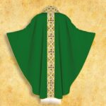 Ornat haftowany "Te Deum"