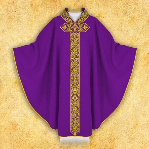Ornat haftowany "Cardinale"