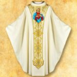 Ornat haftowany "Serce Maryi"